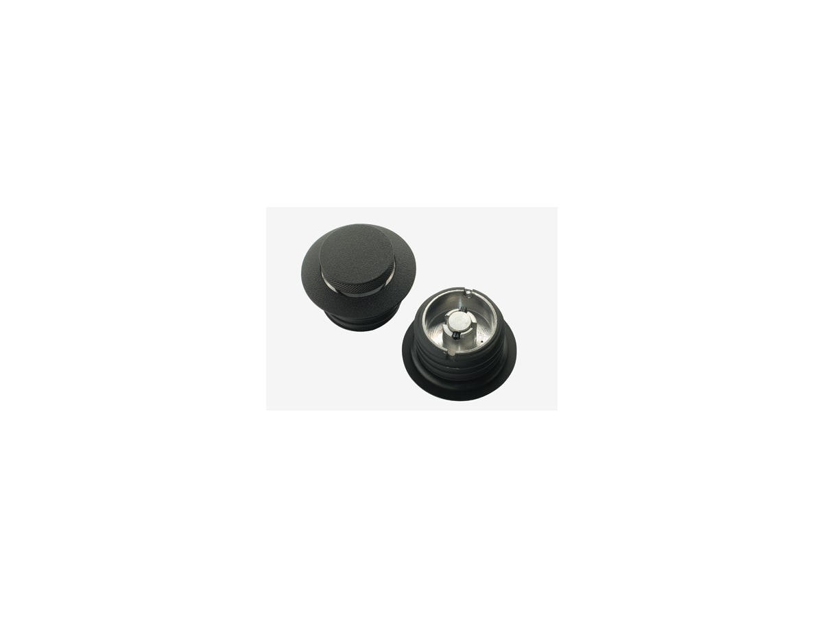 Screw In Pop-Up Gas Cap Set/Single Cap Vented Chrome