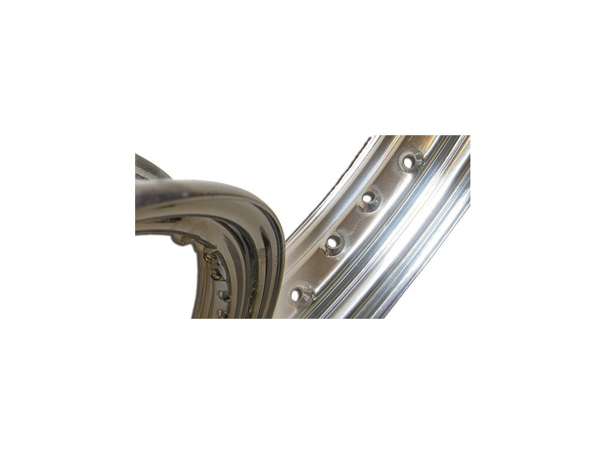 TTS Spoke Set, 17" long, black chrome