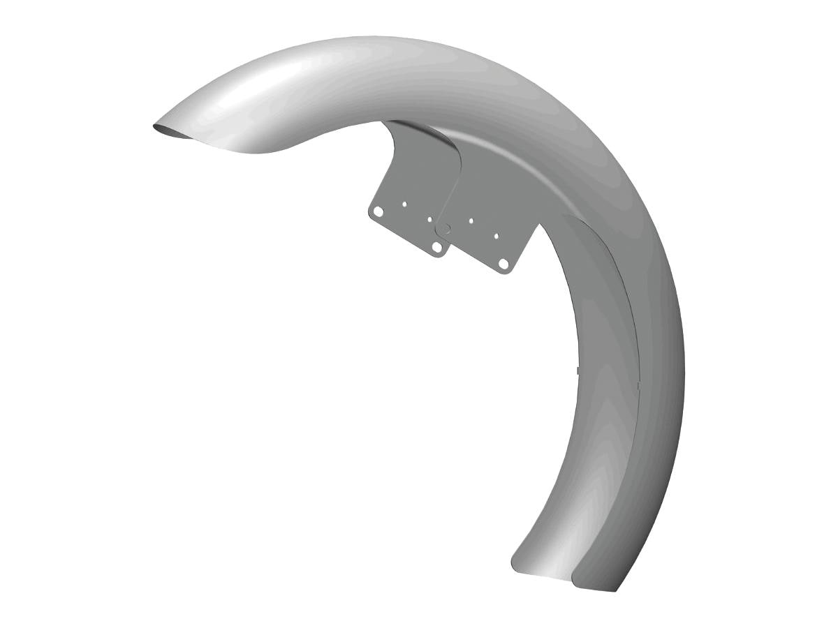Standard 21" Steel Front Fender for Touring Models Raw