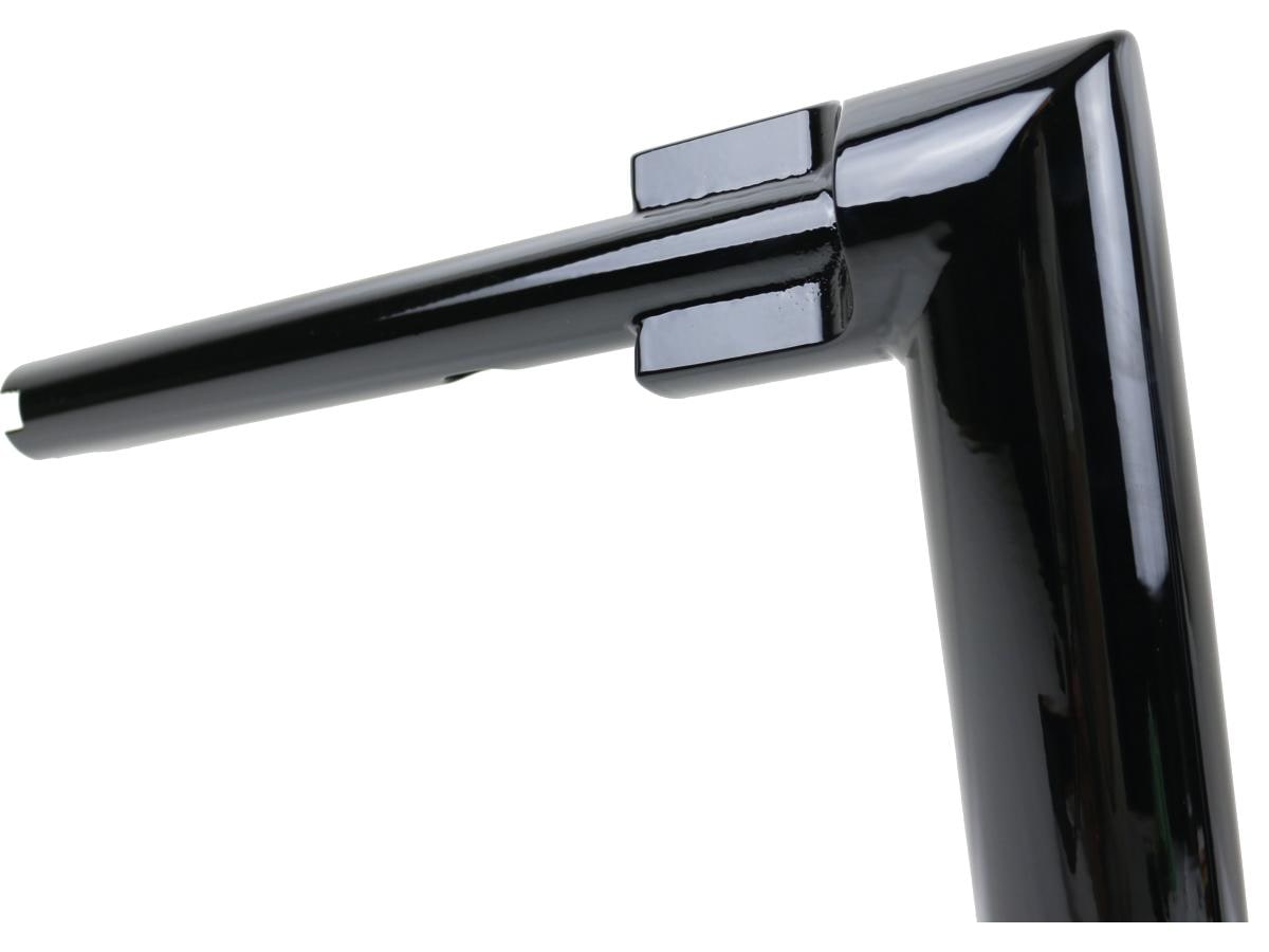 2" Str8UP Handlebar for Softail Medium (280mm), Width Lower Tube 300 mm Black Powder Coated Cable Clutch Throttle By Wire