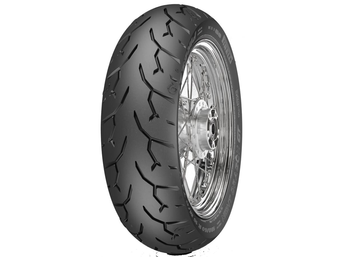 Night Dragon GT Tire 130/90 B-16 73H TL Reinforced Black Wall